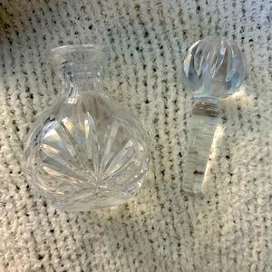 Galway Irish Crystal Perfume Bottle with Stopper